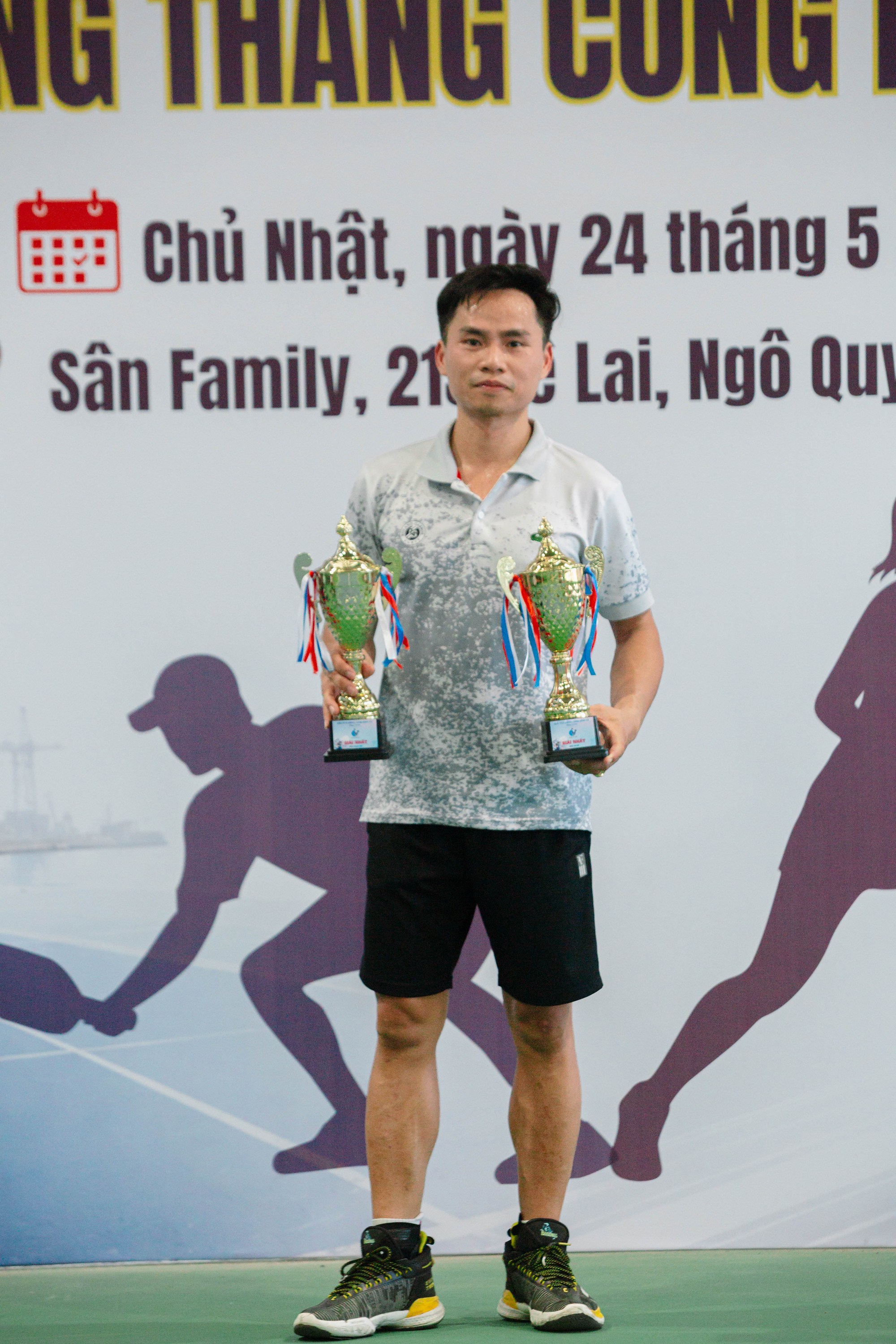 VĐV Phạm Văn Quang vô địch cả 2 nội dung